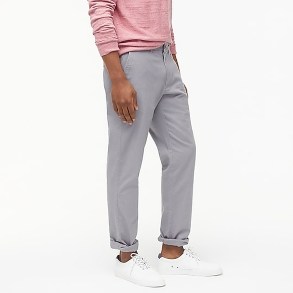 J. Crew Straight-fit flex khaki pant - Picture 2 of 14
